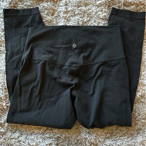 Lululemon Align Dark Grey Cropped Leggings